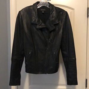 Halogen Leather Jacket - Black Size XS